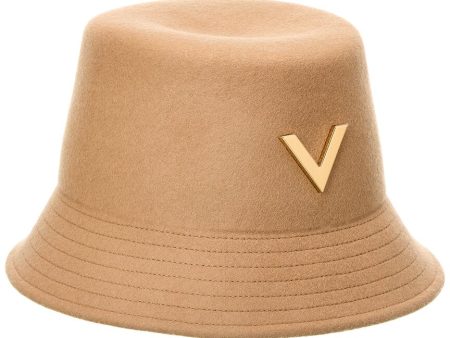 Valentino Wool Bucket Hat For Cheap