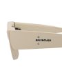 Balenciaga Womens Cat Eye Beige Beige Grey Fashion Designer Eyewear Cheap