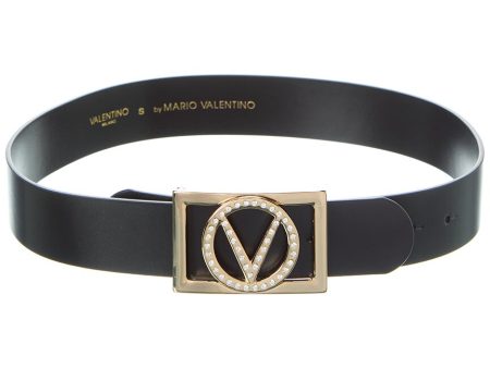 Valentino By Mario Valentino Dolly Preciosa Leather Belt Cheap