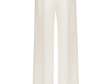 Valentino Women s Trousers White Cheap