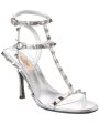 Valentino Rockstud Caged 100 Leather Ankle Strap Pump Fashion