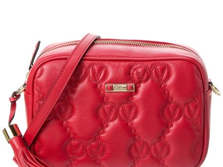 Valentino By Mario Valentino Mia Matelasse Leather Crossbody Sale