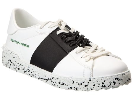 Valentino Leather Sneaker For Discount