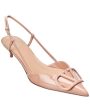 Valentino Vlogo 40 Patent Slingback Pump For Discount