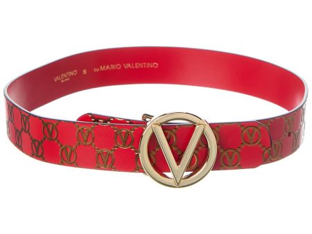 Valentino By Mario Valentino Giusy Leather Belt Online now