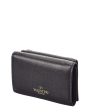 Valentino Rockstud Small Leather French Wallet Cheap