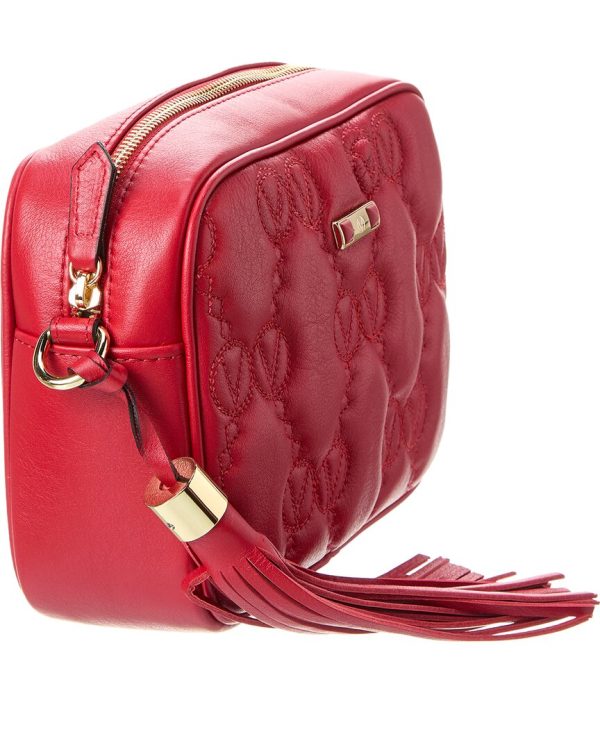 Valentino By Mario Valentino Mia Matelasse Leather Crossbody Sale