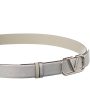 Valentino Vlogo Signature 30Mm Reversible Leather Belt Discount