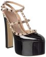 Valentino Rockstud 155 Patent Platform Pump Online Sale