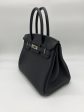 Hermes Birkin 30 Noir Togo Palladium Hardware Fashion