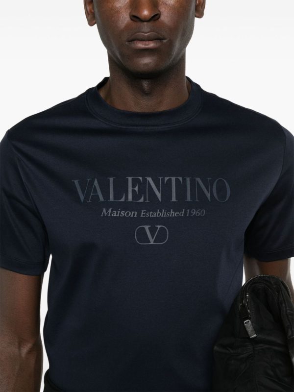 Valentino Men s T-Shirts And Polos Blue Online