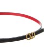 Valentino Vlogo 5Mm Reversible Leather Belt on Sale