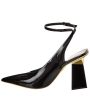 Valentino One Stud 100 Patent Slingback Pump Cheap