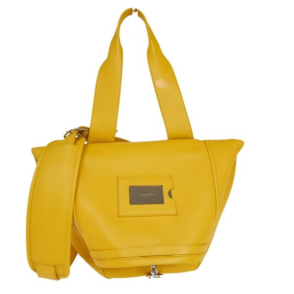 Balenciaga Yellow Leather Tote Bag () Online now