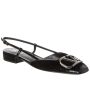 Valentino Vlogo Patent Slingback Flat For Sale