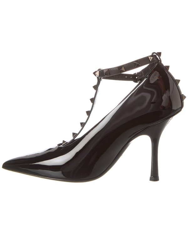 Valentino Rockstud 100 Patent Pump Hot on Sale