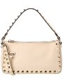 Valentino Rockstud Small Grainy Leather Crossbody ( ) For Sale