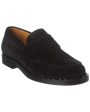 Valentino Suede Loafer Hot on Sale