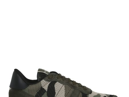 Valentino Mens Camouflage Rockrunner Sneakers Online