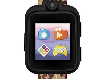 PlayZoom 2 Kids Smartwatch & Earbuds Set: Leopard Print For Cheap