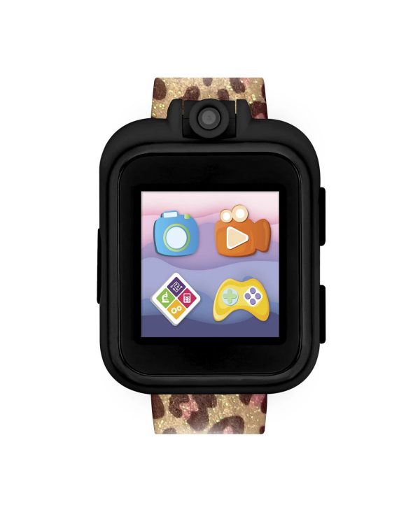 PlayZoom 2 Kids Smartwatch & Earbuds Set: Leopard Print For Cheap