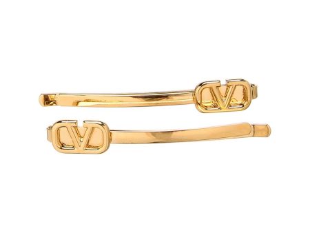 Valentino Vlogo Hair Clip For Discount