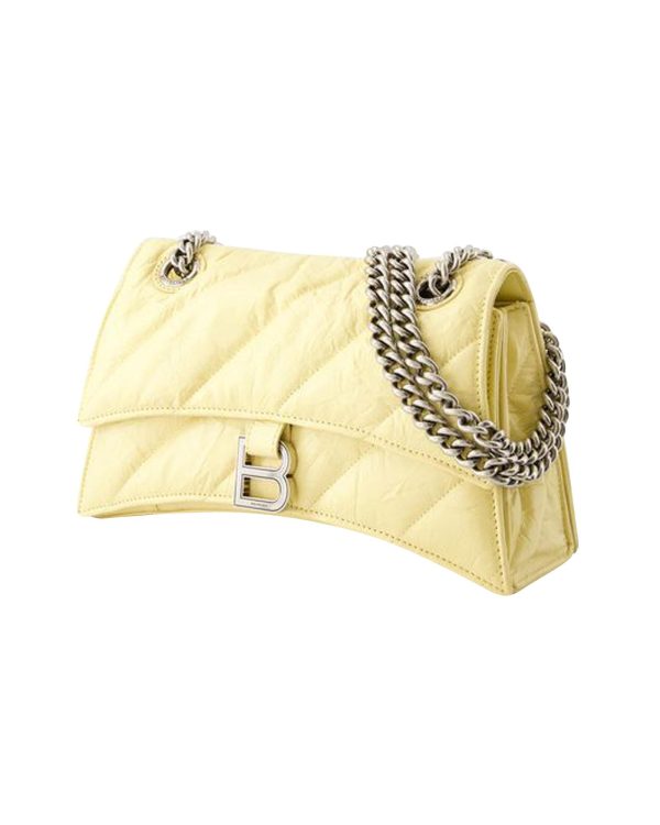 Balenciaga Quilted Leather Crossbody Bag Fashion