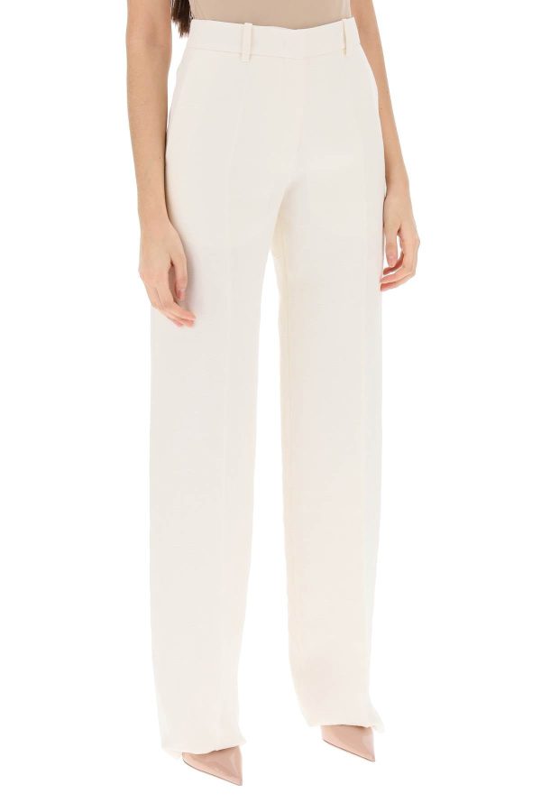 Valentino Garavani Toile Iconographe Pants In Crepe Couture For Discount