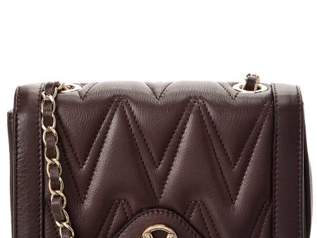 Valentino By Mario Valentino Lady Diamond Leather Crossbody For Cheap