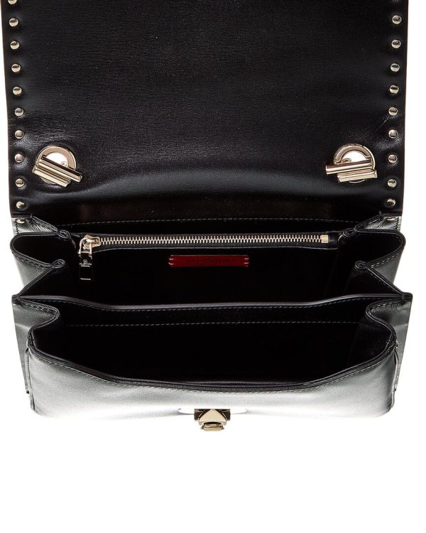 Valentino Rockstud Patent Shoulder Bag ( ) Sale