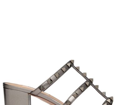 Valentino Garavani Women s Sandals Grey For Sale