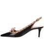 Valentino Rockstud 60 Patent Slingback Pump Hot on Sale