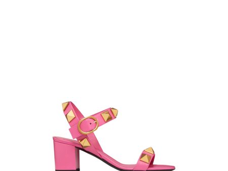 Valentino Garavani Roman Stud Calfskin Sandal Online Hot Sale