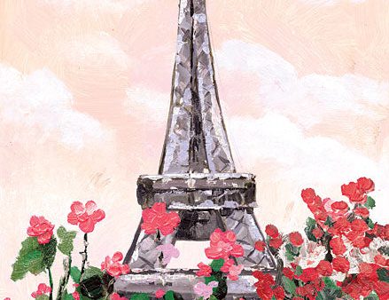 DOG183 - Flower Tower - 12x16 Discount